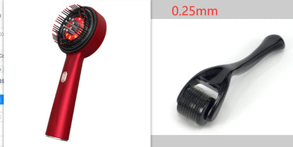 Electric Scalp Massage Comb – Red Light Hair Care & Relaxation Brush