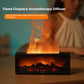 3D Flame Aromatherapy Diffuser – Colorful Essential Oil Humidifier Fireplace Lamp