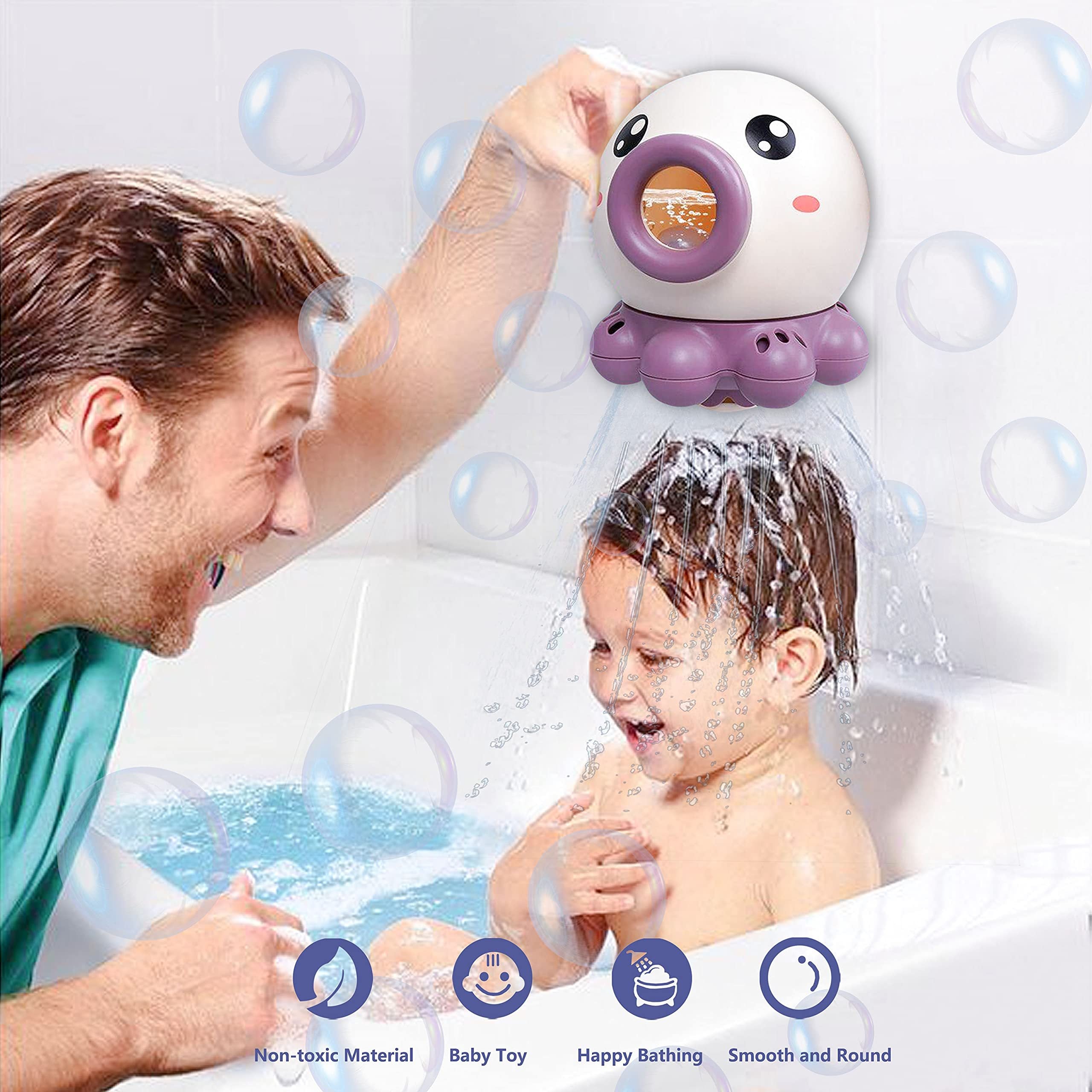 Octopus Splash & Spin – The Ultimate Bath Time Fountain Toy! 🐙🚿 - Zecs shopping