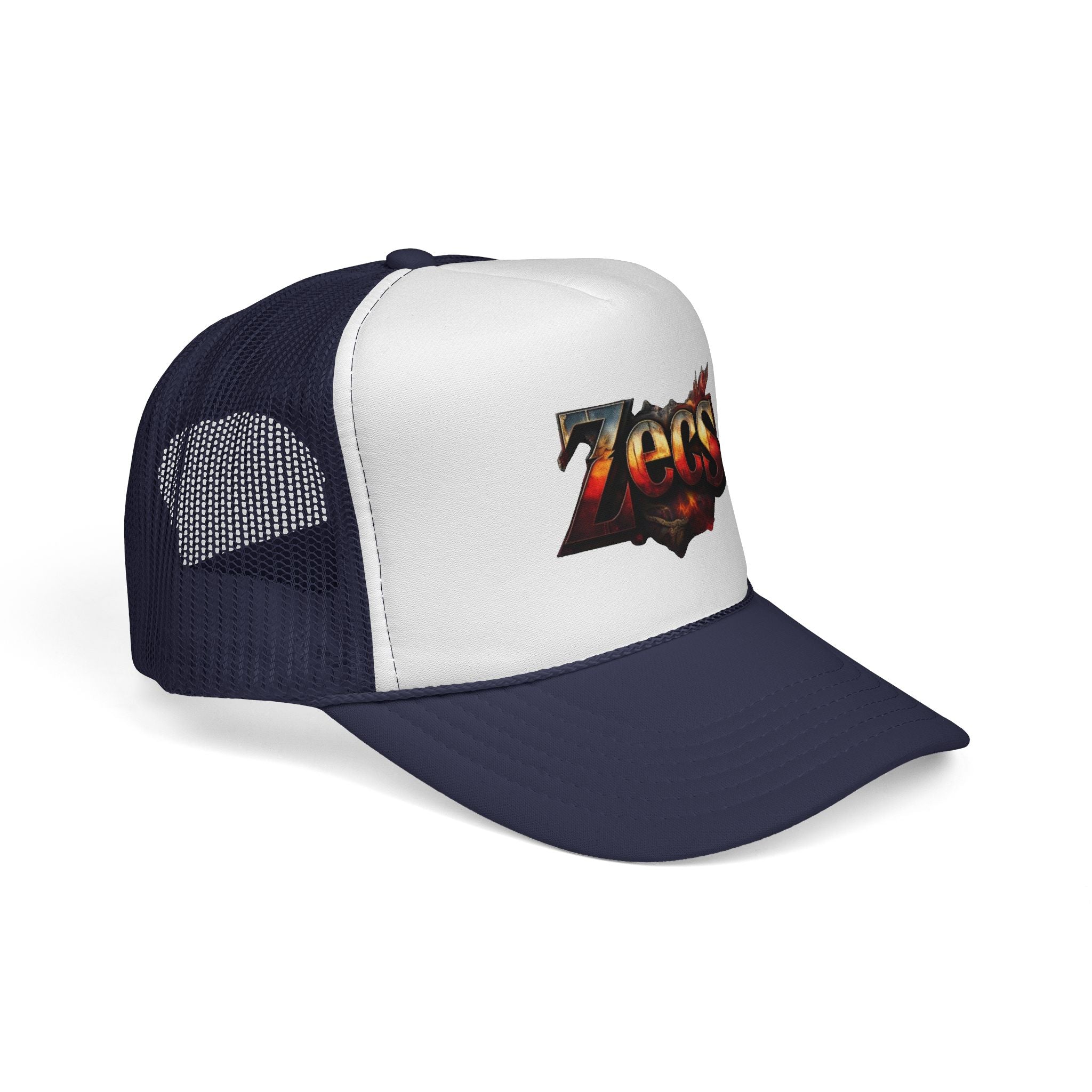 👑 King Theme Trucker Cap – ZECS Royal Street Edition - Zecs shopping