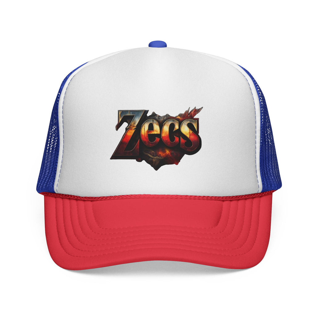 👑 King Theme Trucker Cap – ZECS Royal Street Edition - Zecs shopping