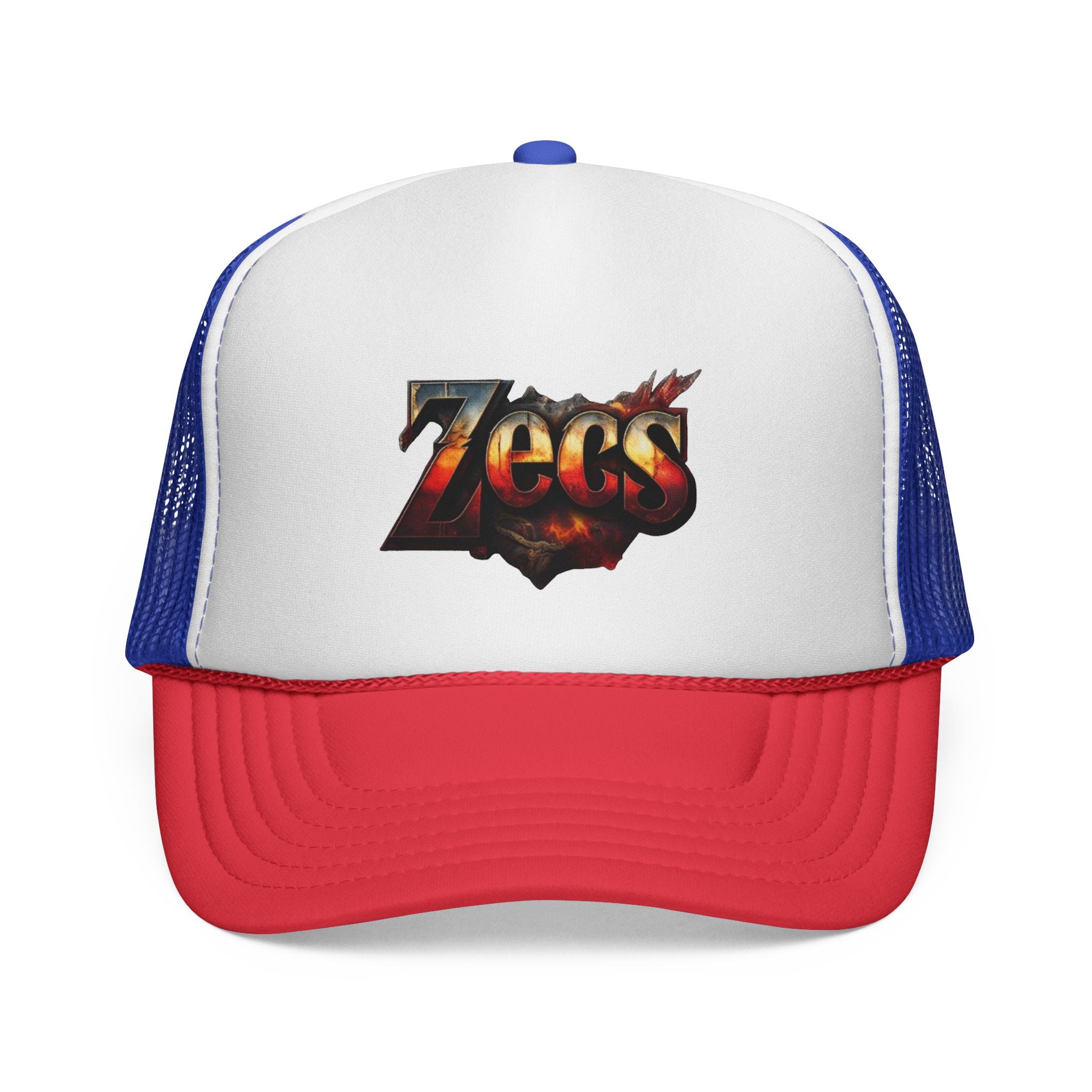 👑 King Theme Trucker Cap – ZECS Royal Street Edition - Zecs shopping