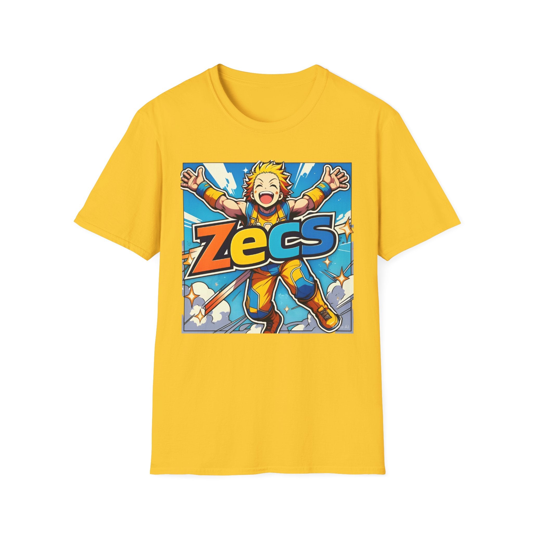 👕 Anime Cartoon T-Shirt – ZECS Brand  For Anime Lovers & Casual Cool - Zecs shopping