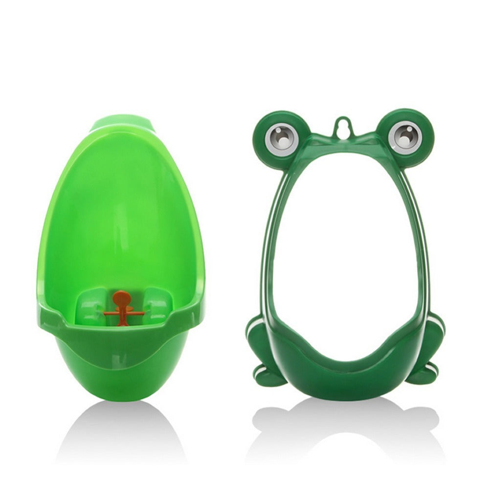 Ergonomic Frog-Shaped Baby Potty – Fun Training Toilet for Boys with Rotating Windmill - Zecs shopping