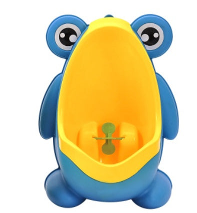 Ergonomic Frog-Shaped Baby Potty – Fun Training Toilet for Boys with Rotating Windmill - Zecs shopping