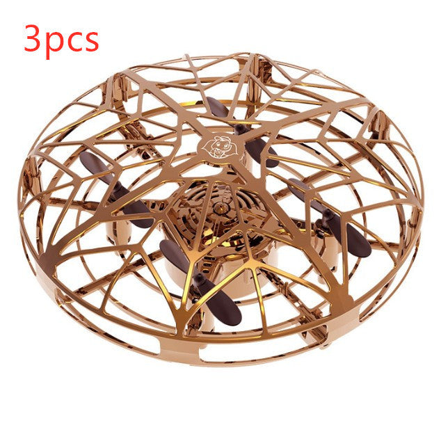 Flying Helicopter Mini Drone UFO RC Drone Infraed Induction - Zecs shopping