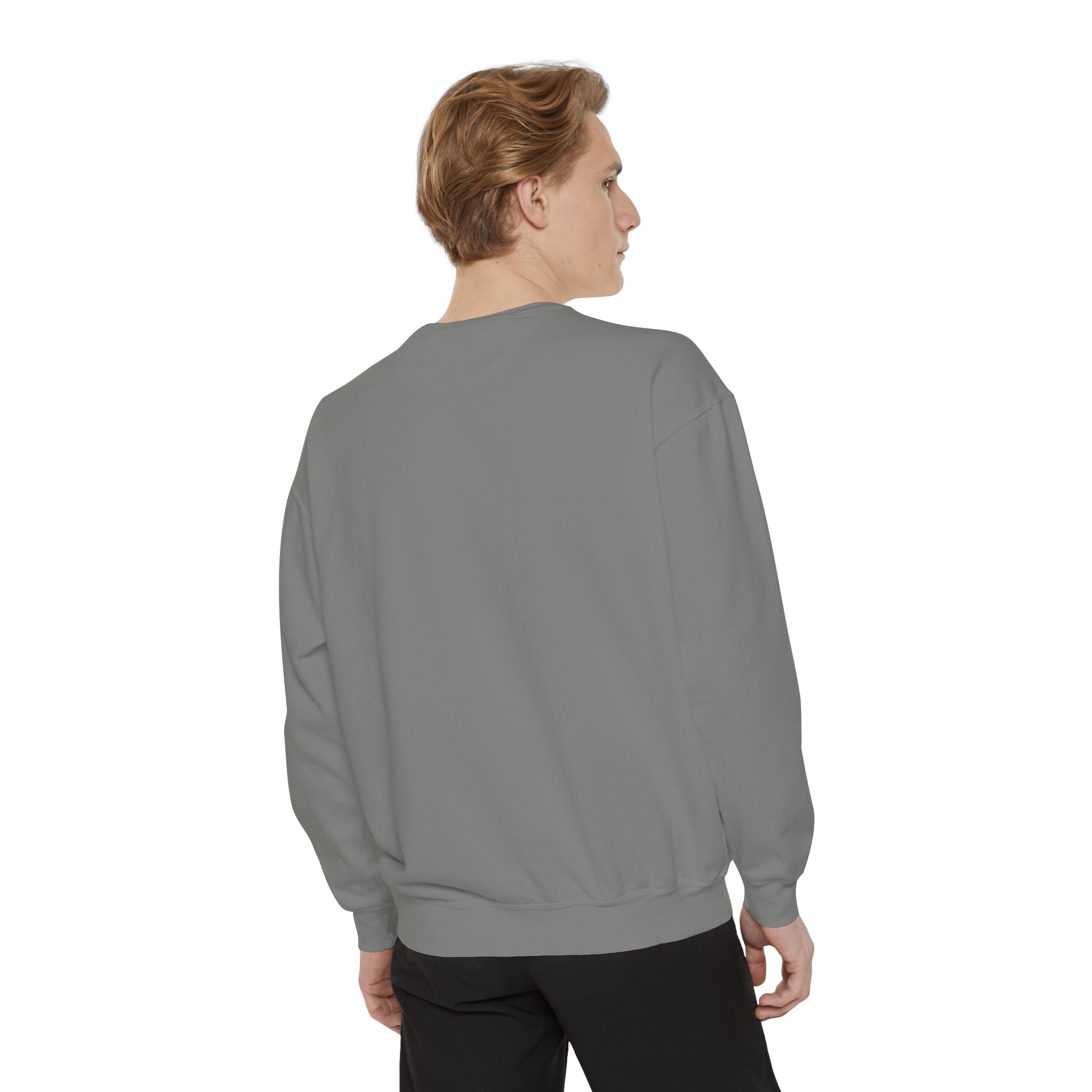 🌀 Unisex Garment-Dyed Sweatshirt – Laidback Luxe by ZECS - Zecs shopping