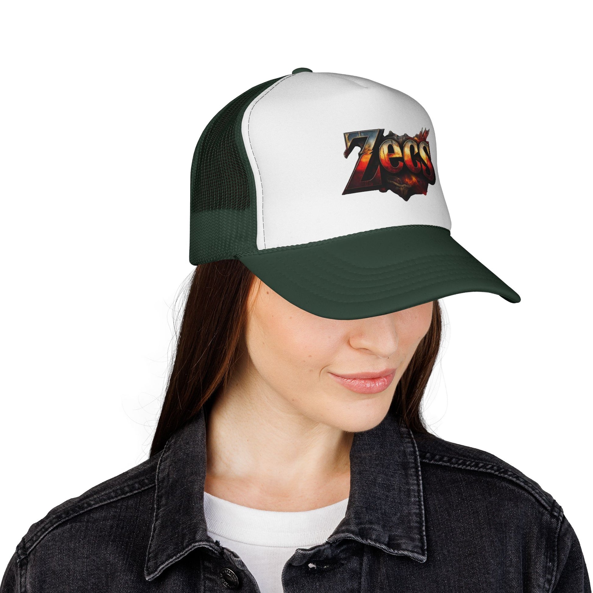 👑 King Theme Trucker Cap – ZECS Royal Street Edition - Zecs shopping