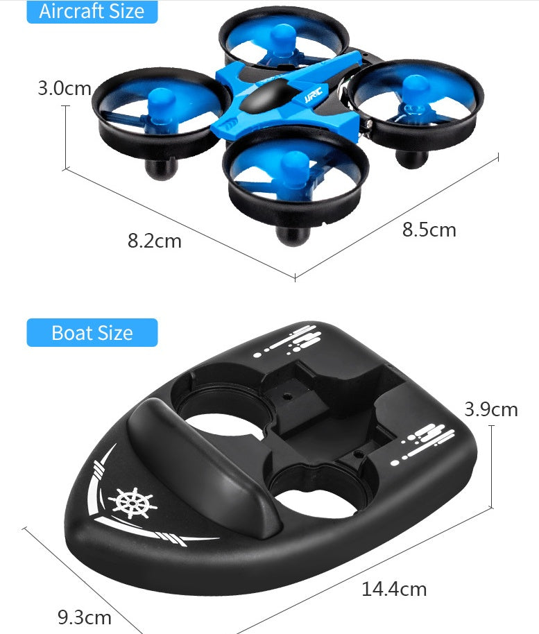 🚁 3-in-1 Flying Drone Toy – Sky, Land & Water Action! - Zecs shopping