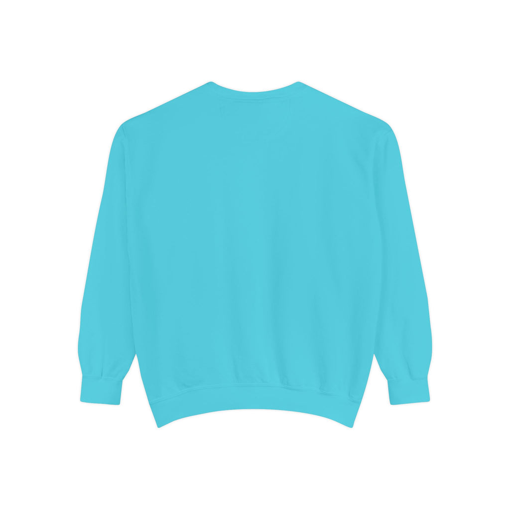 🌀 Unisex Garment-Dyed Sweatshirt – Laidback Luxe by ZECS - Zecs shopping