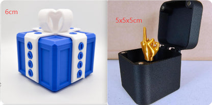 Funny Annoying Gift Box – 3D Printed Screw Lock Prank Gift Case