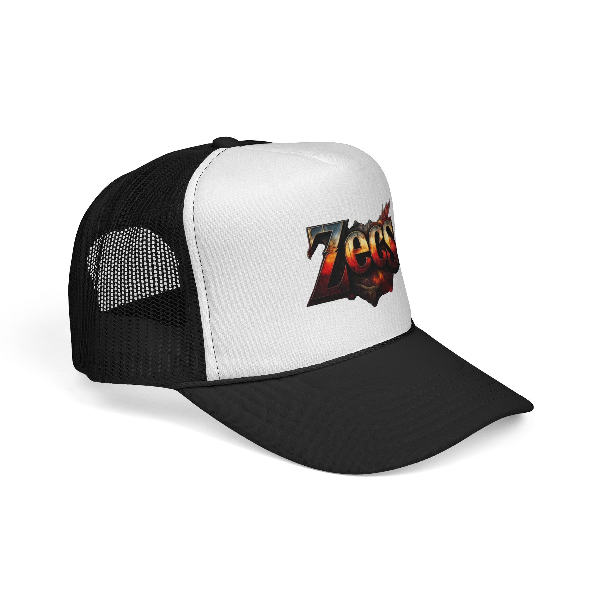 👑 King Theme Trucker Cap – ZECS Royal Street Edition - Zecs shopping