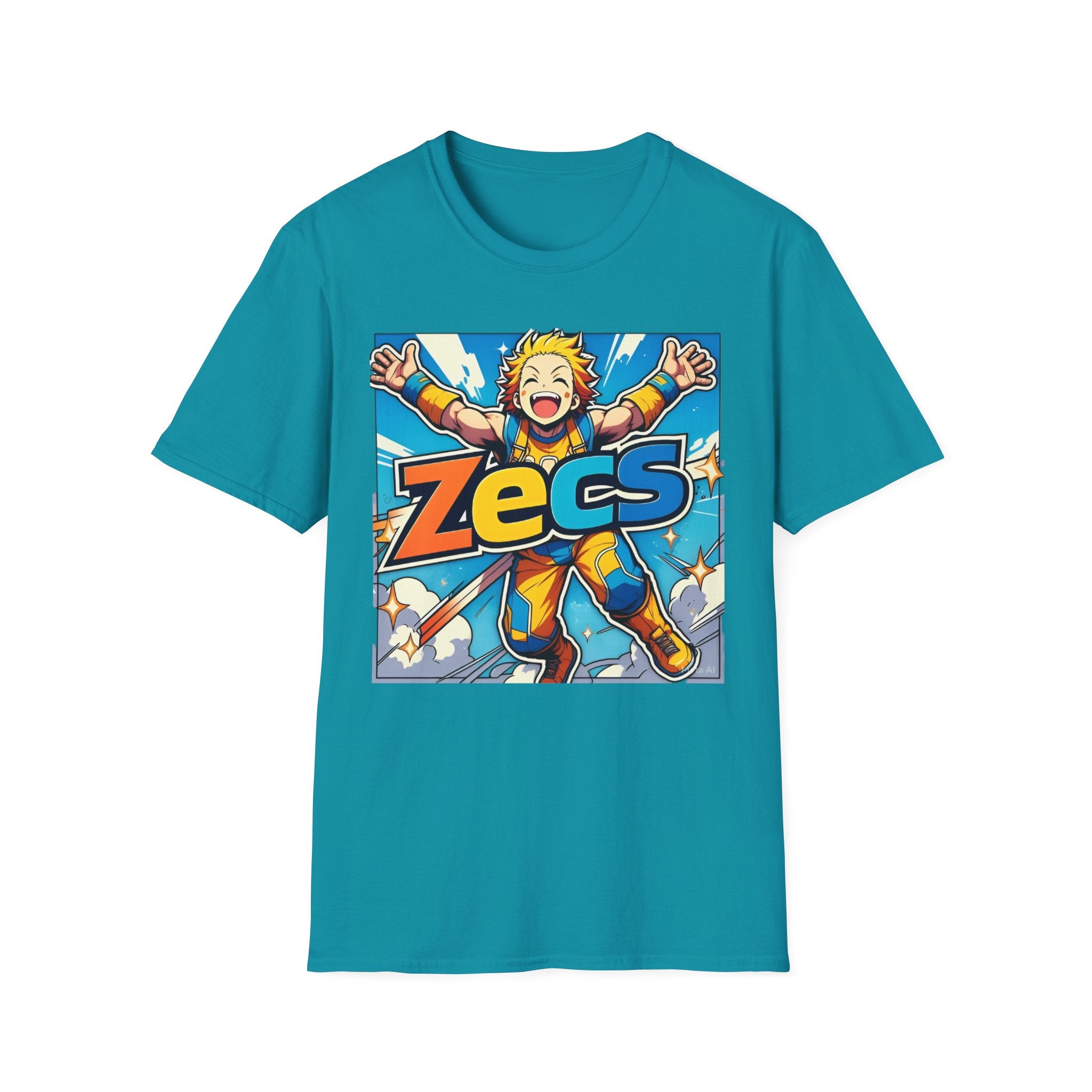 👕 Anime Cartoon T-Shirt – ZECS Brand  For Anime Lovers & Casual Cool - Zecs shopping