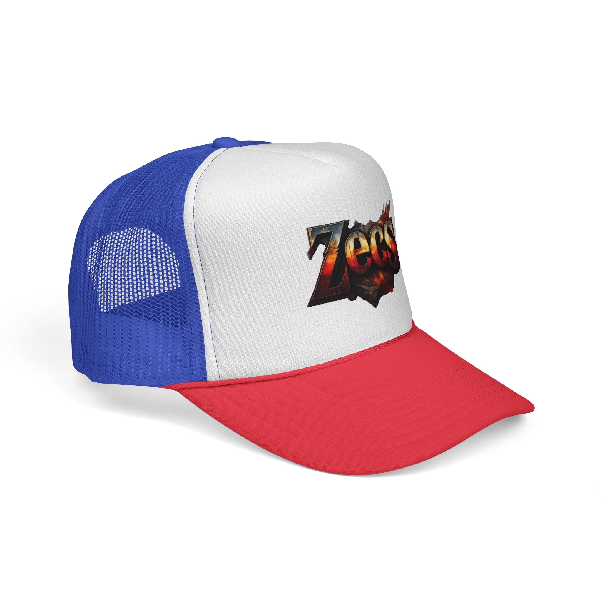 👑 King Theme Trucker Cap – ZECS Royal Street Edition - Zecs shopping
