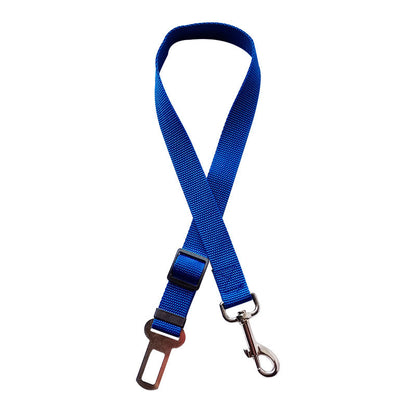 Adjustable Pet Car Seat Belt – Safety Harness Strap for Dogs & Cats