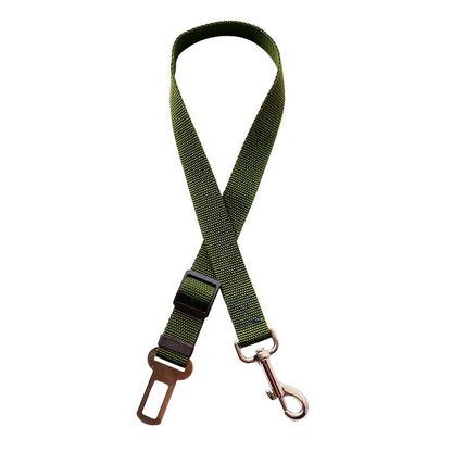 Adjustable Pet Car Seat Belt – Safety Harness Strap for Dogs & Cats