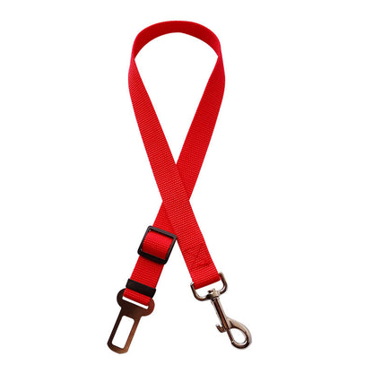 Adjustable Pet Car Seat Belt – Safety Harness Strap for Dogs & Cats