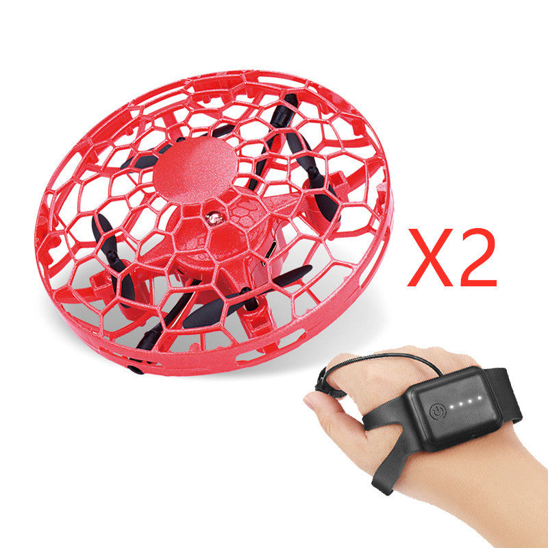 Flying Helicopter Mini Drone UFO RC Drone Infraed Induction - Zecs shopping