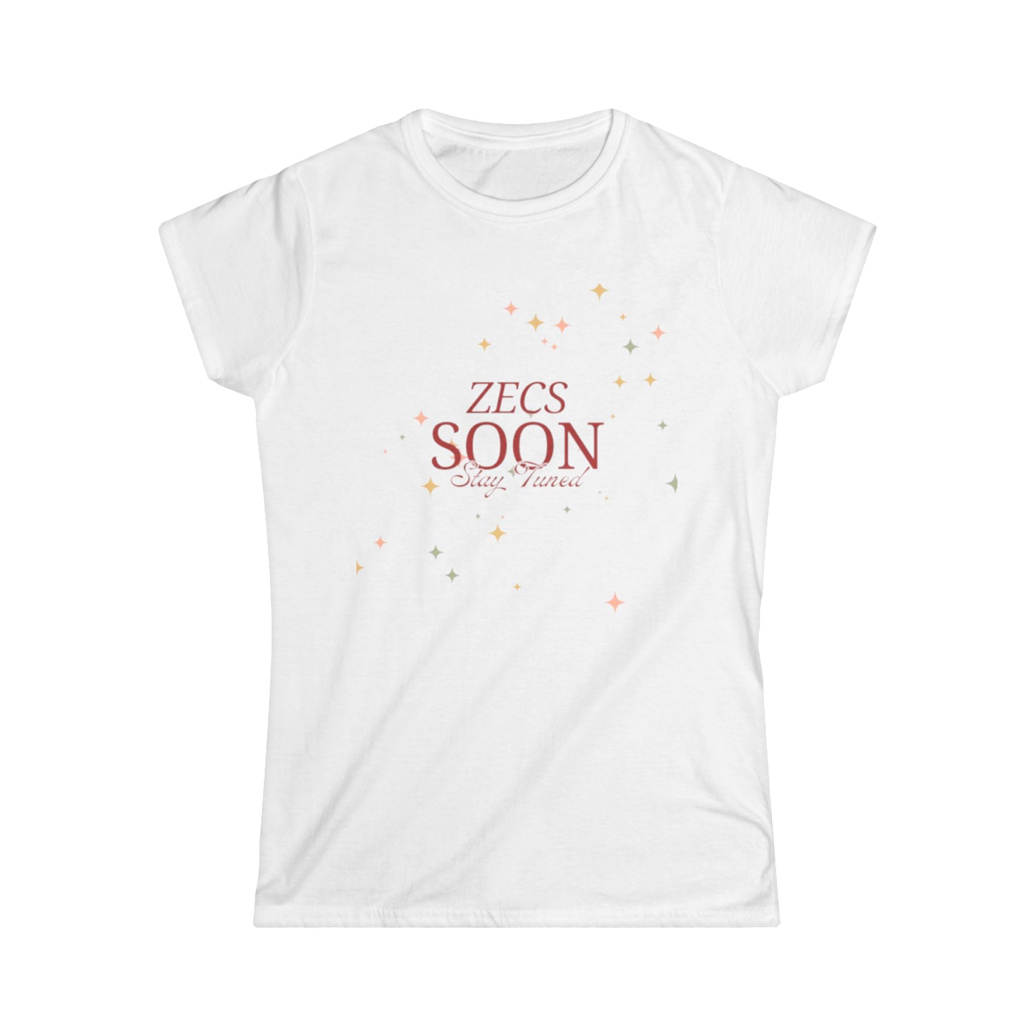 👚 ZECS Logo Women’s Tee – Softstyle Comfort - Zecs shopping