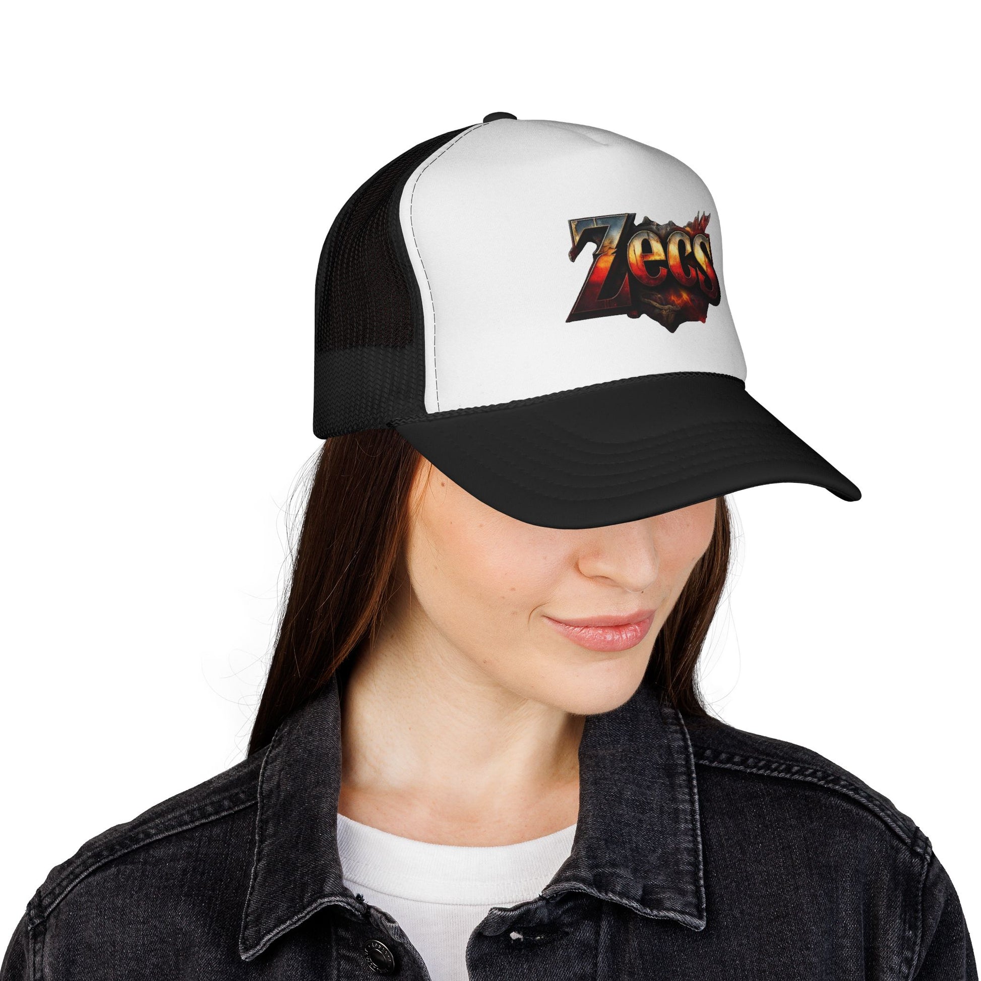 👑 King Theme Trucker Cap – ZECS Royal Street Edition - Zecs shopping