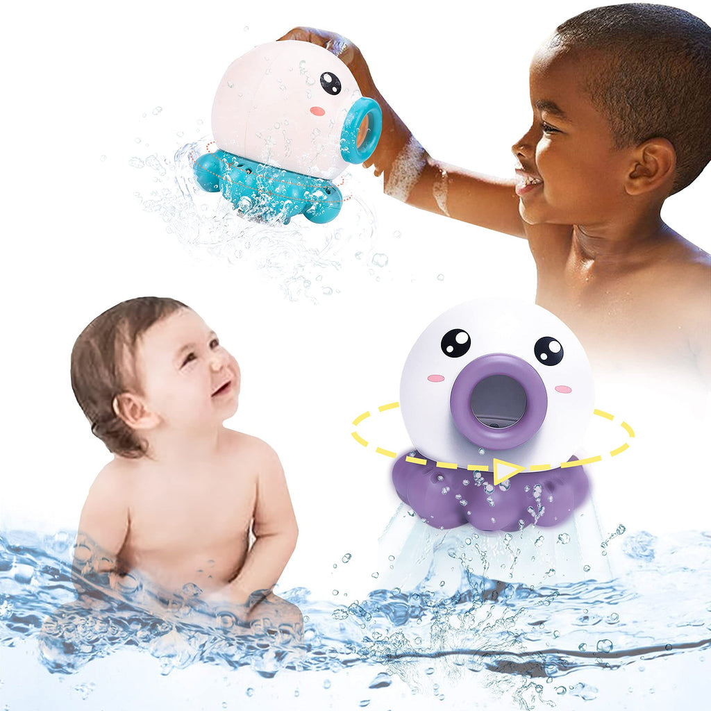 Octopus Splash & Spin – The Ultimate Bath Time Fountain Toy! 🐙🚿 - Zecs shopping