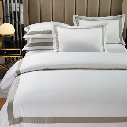 Pure Cotton Satin Bed Sheet Set – Soft Luxury Bedding for Bedroom Comfort