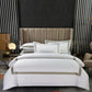 Pure Cotton Satin Bed Sheet Set – Soft Luxury Bedding for Bedroom Comfort