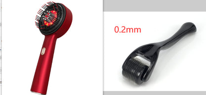 Electric Scalp Massage Comb – Red Light Hair Care & Relaxation Brush