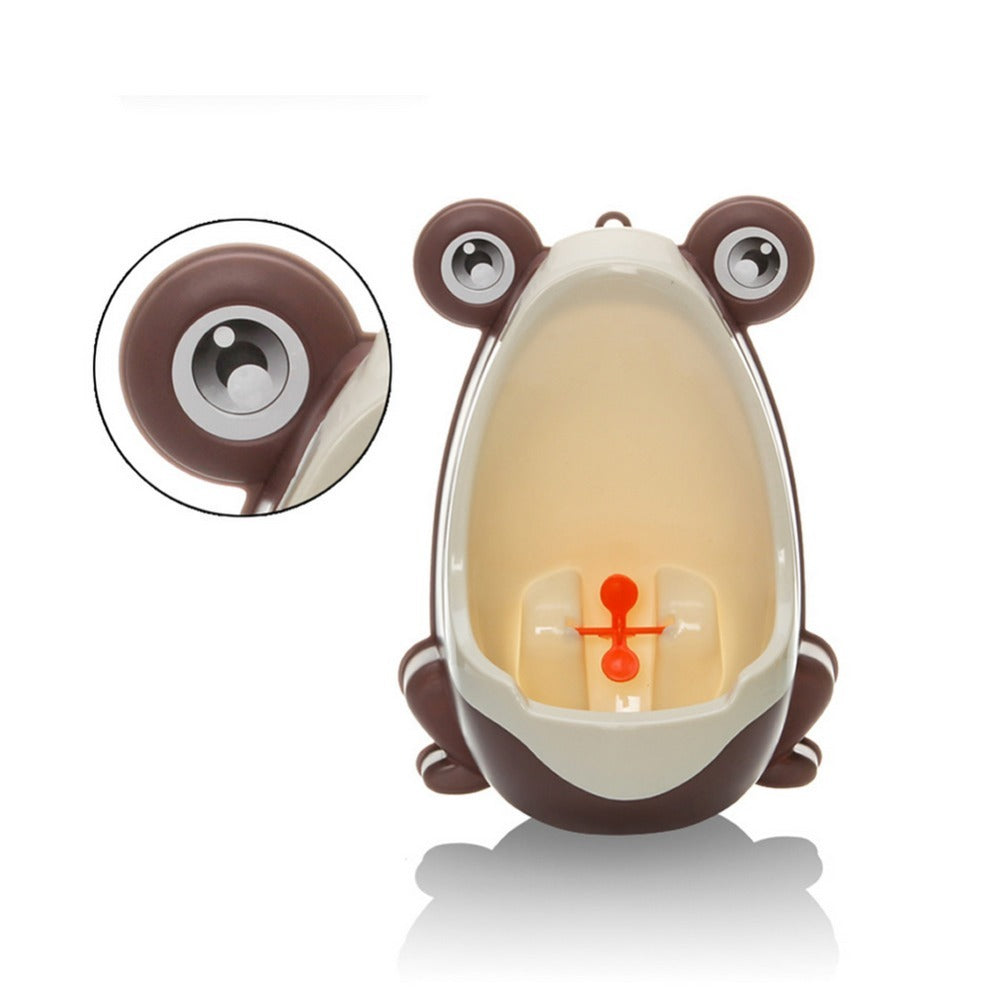 Ergonomic Frog-Shaped Baby Potty – Fun Training Toilet for Boys with Rotating Windmill - Zecs shopping