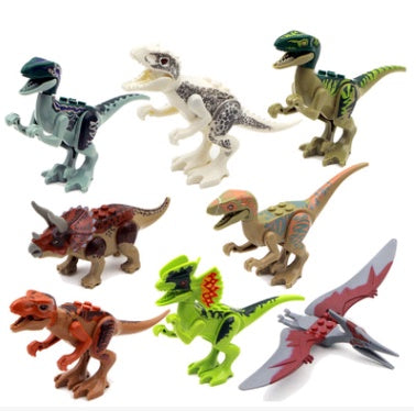 Mini Dinosaur Building Blocks – Educational Brick Toys for Kids & Collectors - Zecs shopping