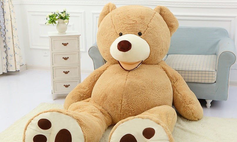 Giant Teddy Bear Plush Toy Huge  Soft Toys  Leather Shell - Zecs shopping