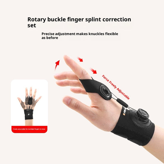 Rotating Trigger Finger Corrector – Thumb Tendon Support & Finger Fixator Brace