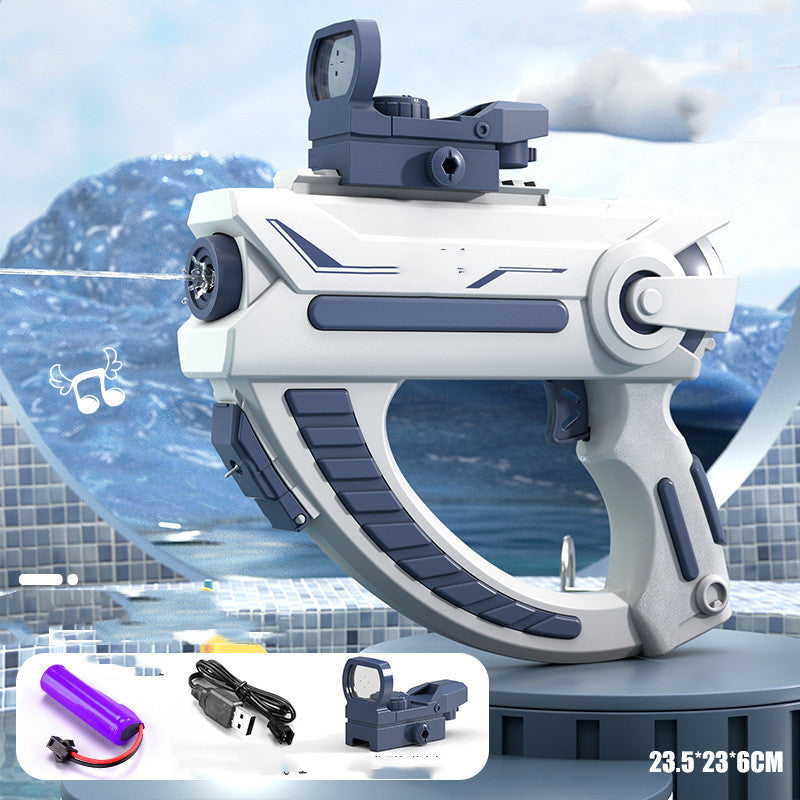 Space Water Gun Electric Automatic Water Absorption Water Fights Toy Outdoor Beach Swimming Pool Bath Toys For Children Kid Gift - Zecs shopping