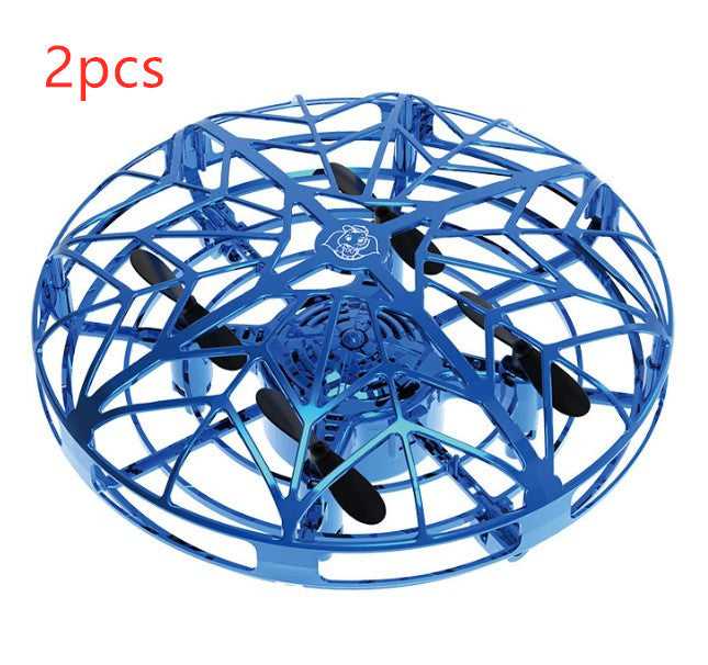 Flying Helicopter Mini Drone UFO RC Drone Infraed Induction - Zecs shopping