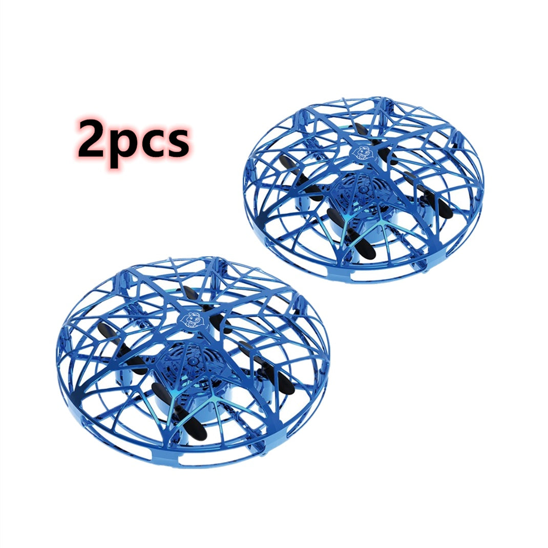 Flying Helicopter Mini Drone UFO RC Drone Infraed Induction - Zecs shopping