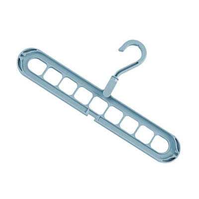 9-Hole Magic Clothes Hanger – Space Saving Folding Closet Organizer