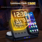 5-in-1 Wireless Charging Station with LED Alarm Clock – Fast Charging Dock Stand
