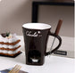 Mini Fondue Mug Set – Personal Chocolate & Cheese Fondue Warmer Cup