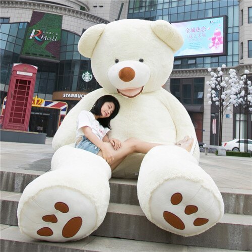 Giant Teddy Bear Plush Toy Huge  Soft Toys  Leather Shell - Zecs shopping