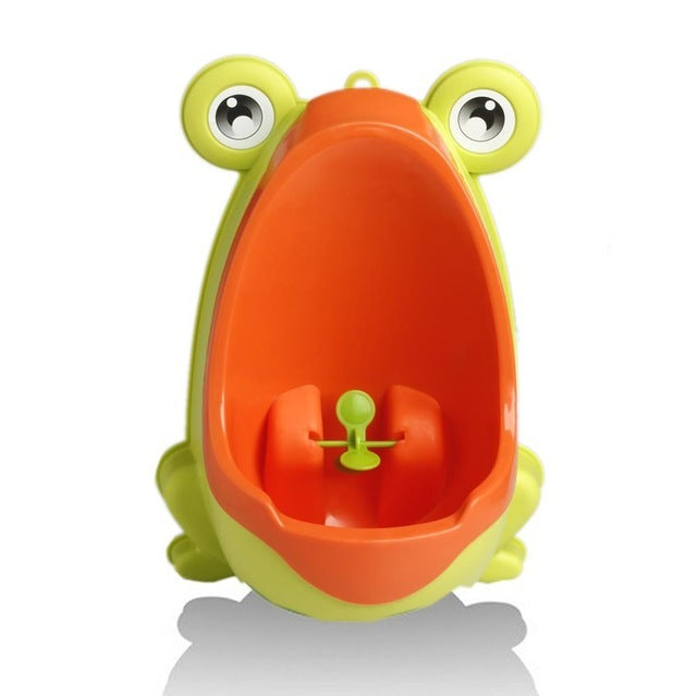 Ergonomic Frog-Shaped Baby Potty – Fun Training Toilet for Boys with Rotating Windmill - Zecs shopping