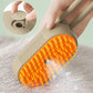 3-in-1 Cat Steam Brush – Pet Grooming & Deshedding Massage Comb