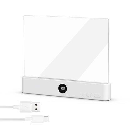 Rechargeable LED Clip-On Reading Light – Portable Tablet & Book Lamp