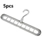 9-Hole Magic Clothes Hanger – Space Saving Folding Closet Organizer