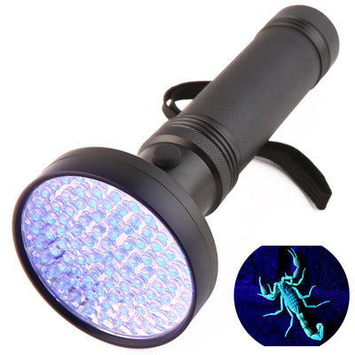 Violet Fluorescent Detector Flashlight – LED UV Light for Banknotes, Scorpions & More 🔦🧬 - Zecs shopping