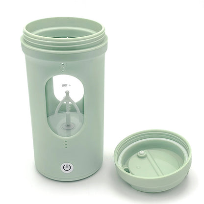 Rechargeable Electric Stirring Cup – Leakproof Sports Protein Shake Mixer