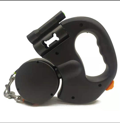Retractable Dual Dog Leash – Reflective Walking Leash for Small Dogs