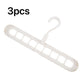 9-Hole Magic Clothes Hanger – Space Saving Folding Closet Organizer