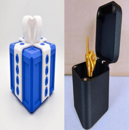Funny Annoying Gift Box – 3D Printed Screw Lock Prank Gift Case