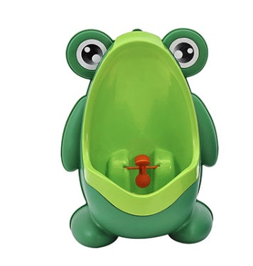 Ergonomic Frog-Shaped Baby Potty – Fun Training Toilet for Boys with Rotating Windmill - Zecs shopping