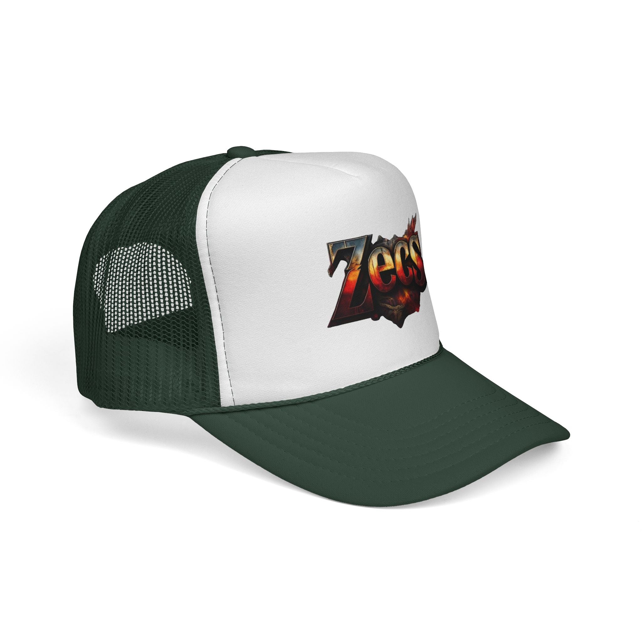 👑 King Theme Trucker Cap – ZECS Royal Street Edition - Zecs shopping